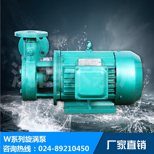 W系列旋涡泵高扬程高压单极卧式锅炉旋涡泵