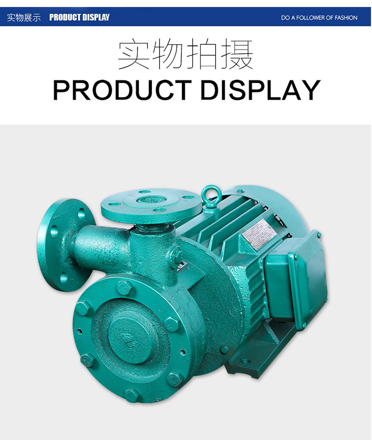W系列旋涡泵高扬程高压单极卧式锅炉旋涡泵